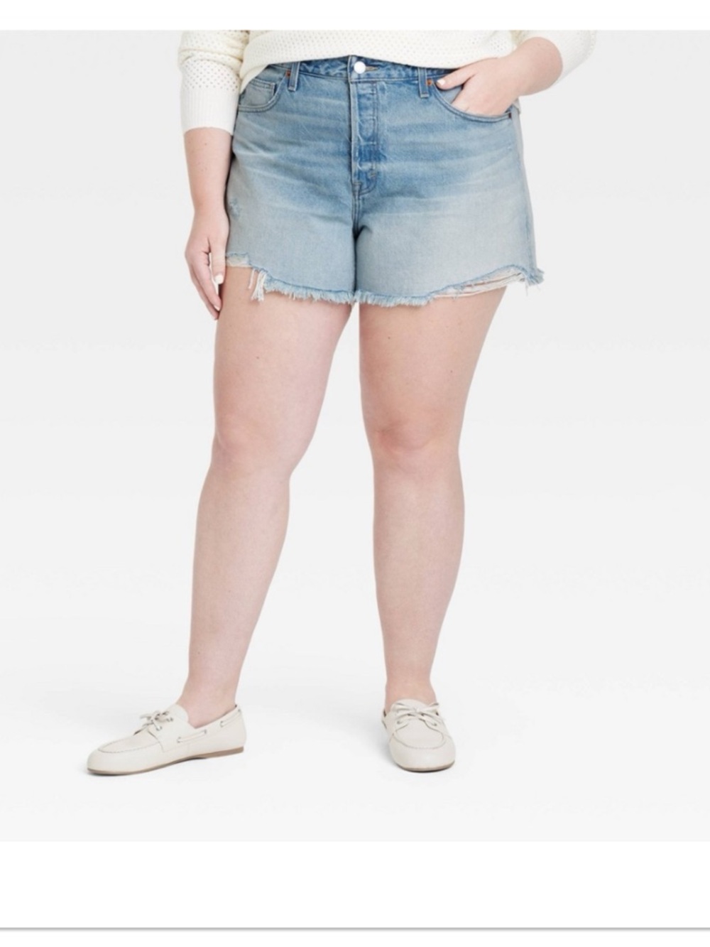 Universal Thread Light Blue 90s Baggy Denim Shorts